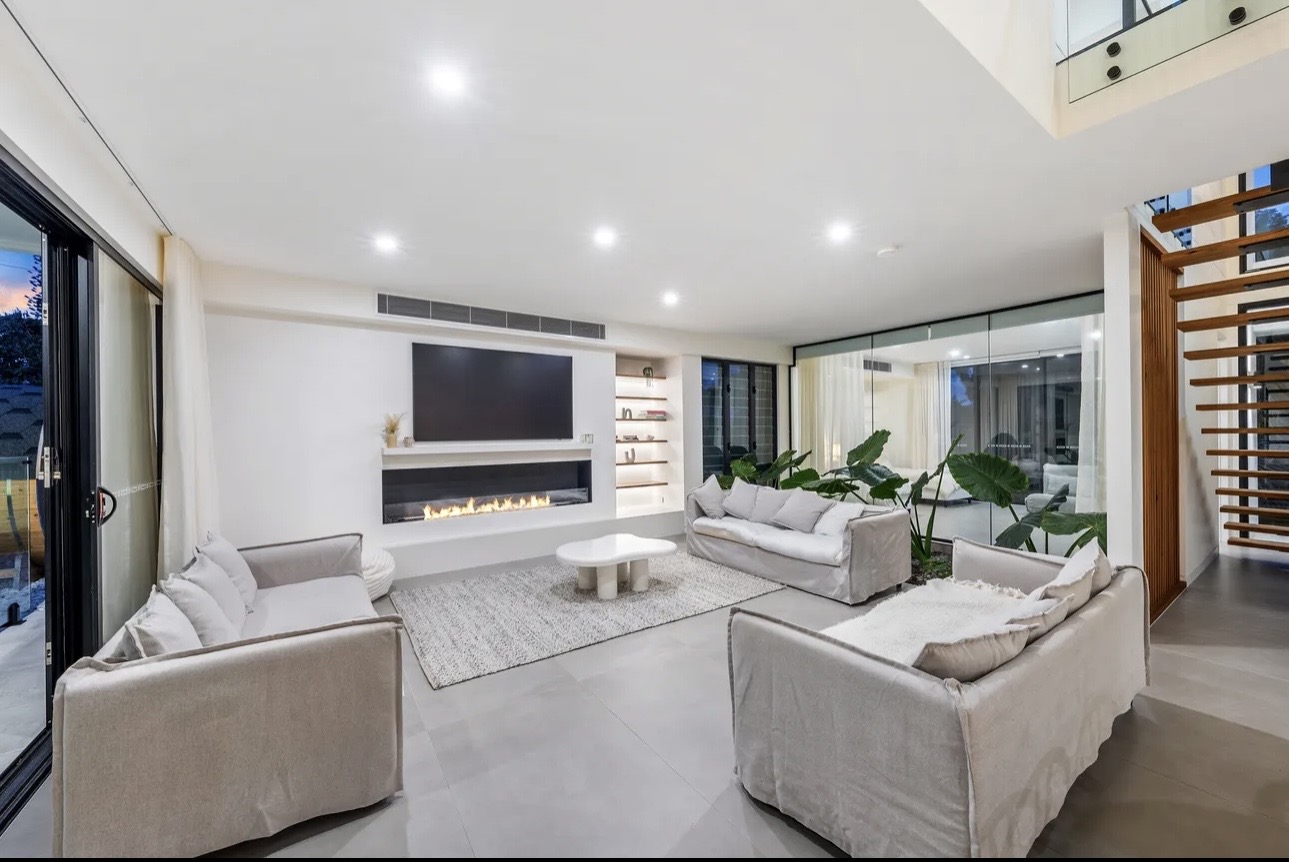 Hope Island home renovation interior